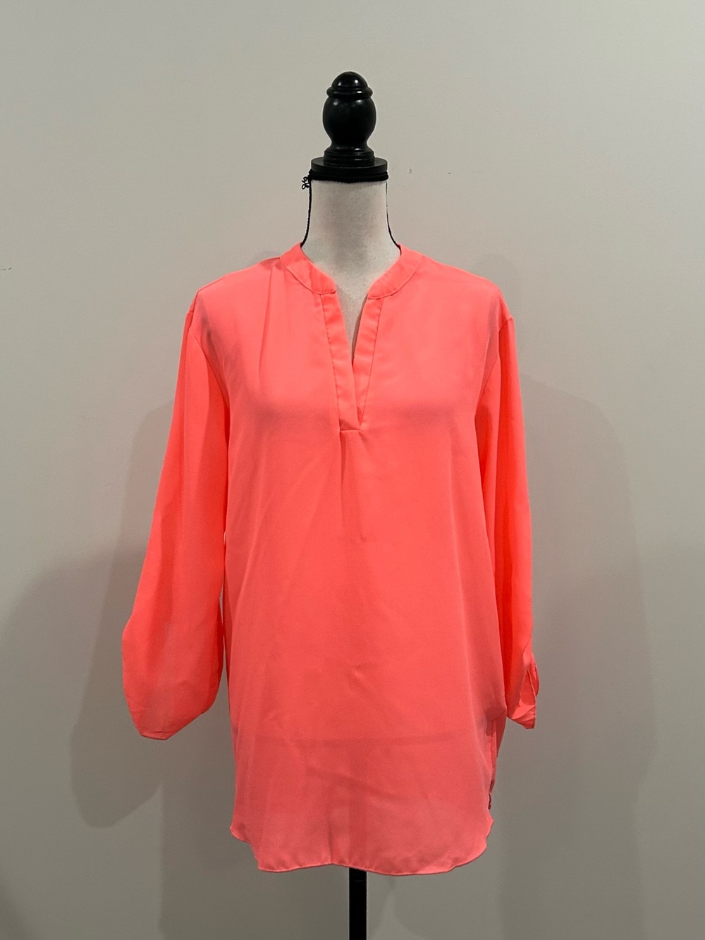 Neon Semi Sheer Tunic
